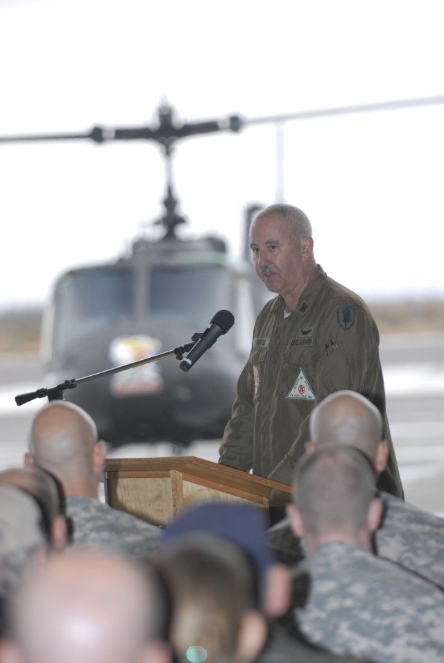 Hueys retire from service at NTC