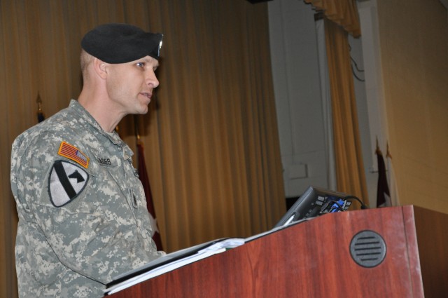 Rhoades becomes MICC command sergeant major