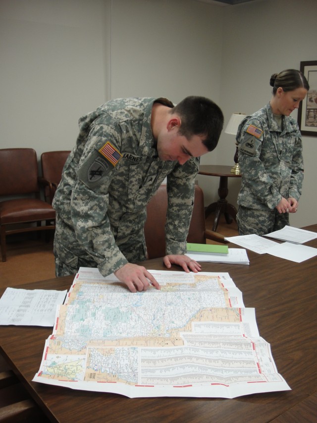 The 418th Civil Affairs Battalion Soldiers Train Using Real-World Scenarios