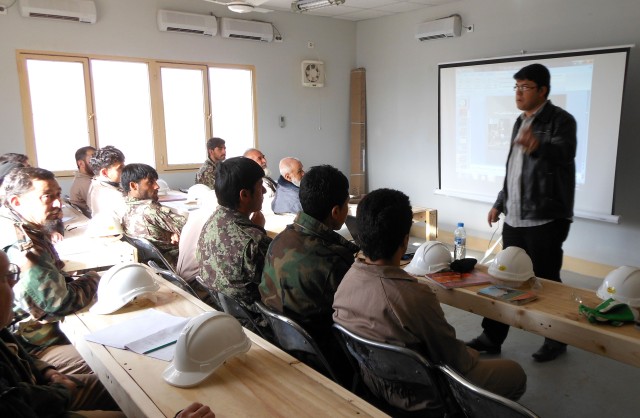 USACE trains Afghans to operate and maintain facilities