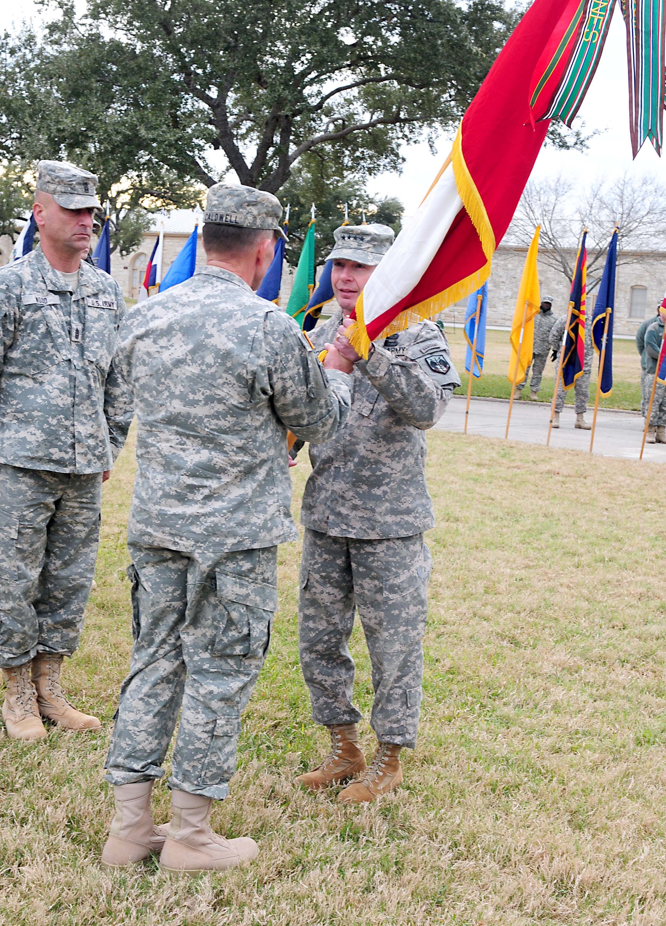 Caldwell Takes Command Of Army North, Fort Sam Houston And Shares ...