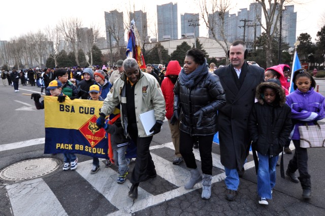 Yongsan remembers Martin Luther King Jr.