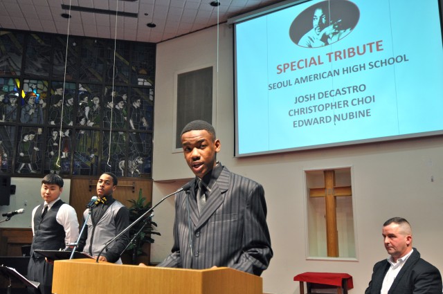 Yongsan remembers Martin Luther King Jr.