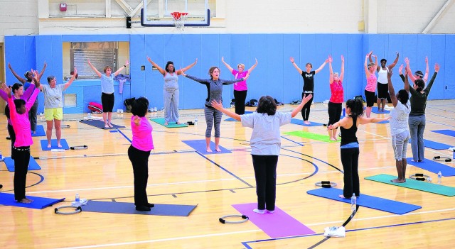 Fitness center opens new Yogalates class -Aerobics program expands offerings