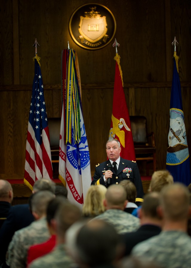 Army general's promotion reflects strength of family, character