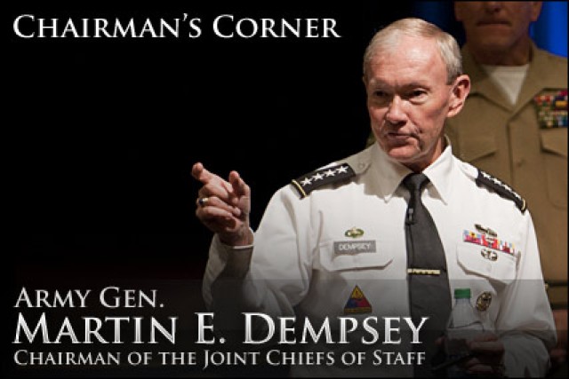 Gen. Martin E. Dempsey -- Chairman's Corner