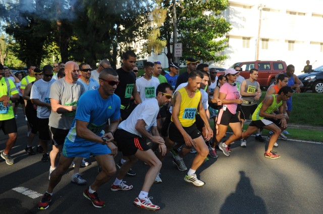 US Army Reserve Puerto Rico 5k run