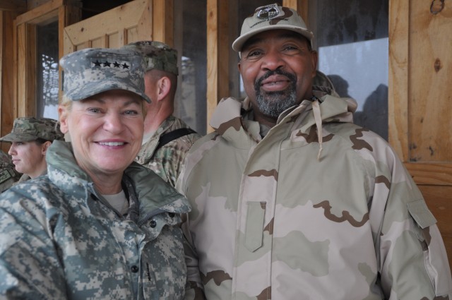 Gen. Ann E. Dunwoody visits AFSBn-KAF