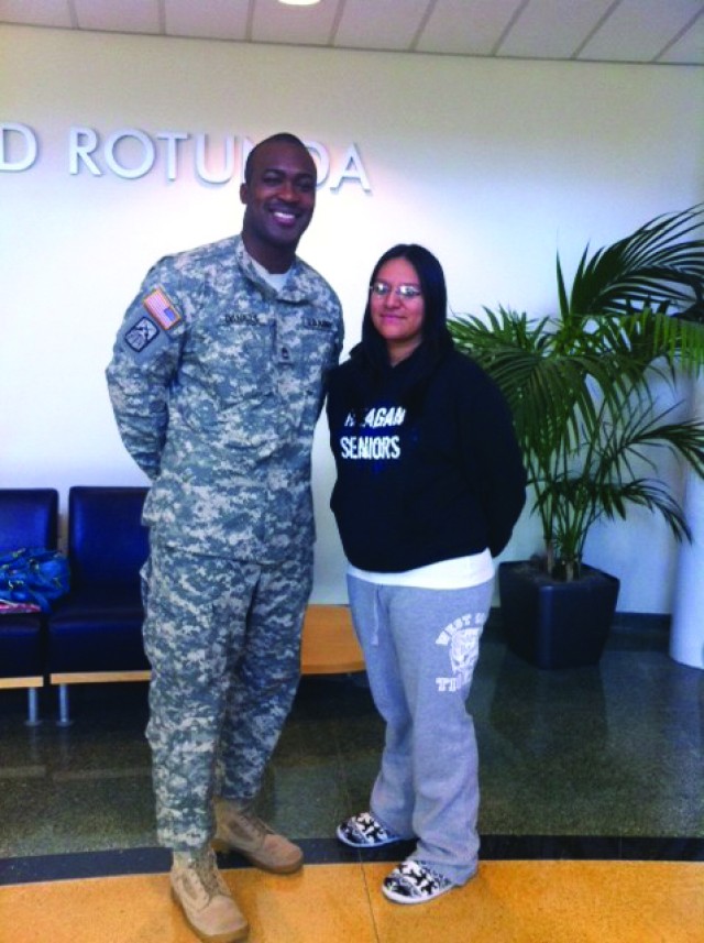 Army Story Opens Doors in College Preparatory High School