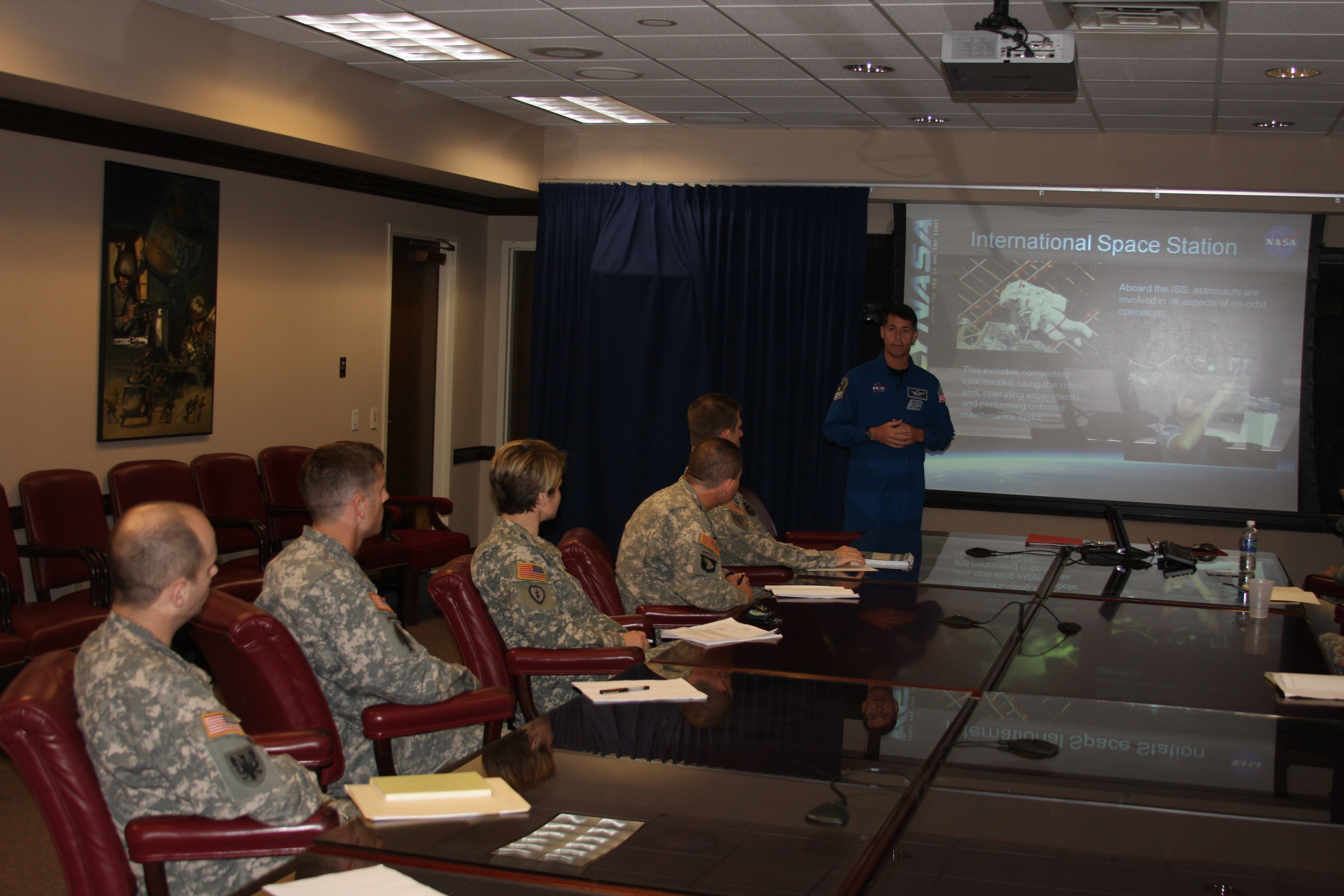 Astronaut makes recruiting visit to Redstone Arsenal | Article 