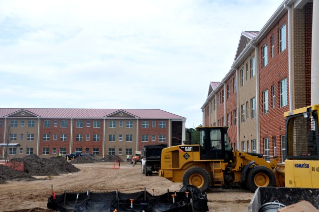 Barracks Construction at Fort Stewart