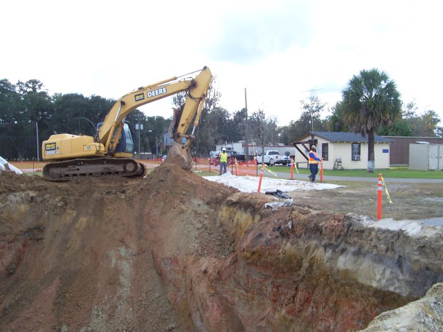 Removal of underground storage tanks