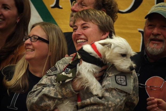 308th Military Police Company welcome home 1 of 4