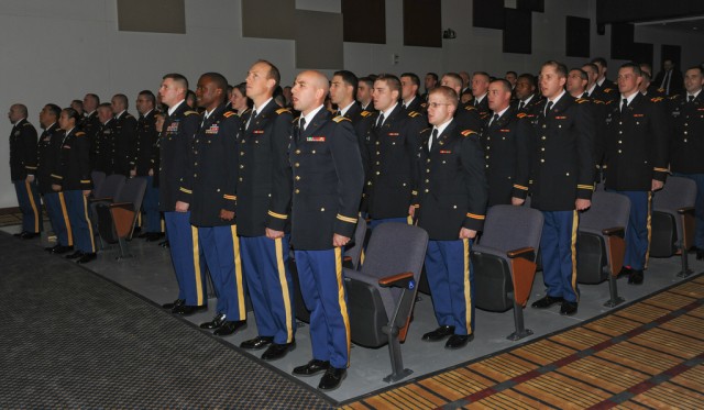 Maj. Gen. Justice recognizes Army's newest officers