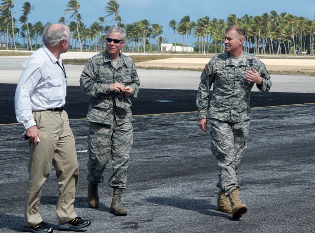 Air Force Space Command group tours radar sites