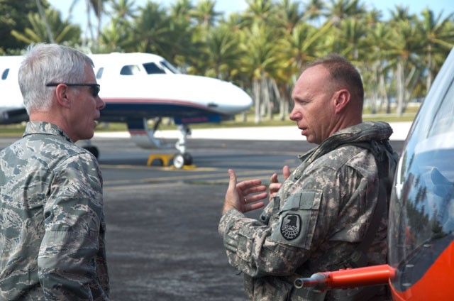 Air Force Space Command group tours radar sites