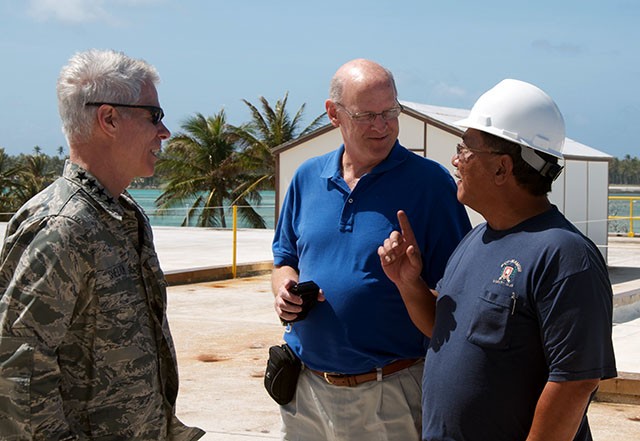 Air Force Space Command group tours radar sites