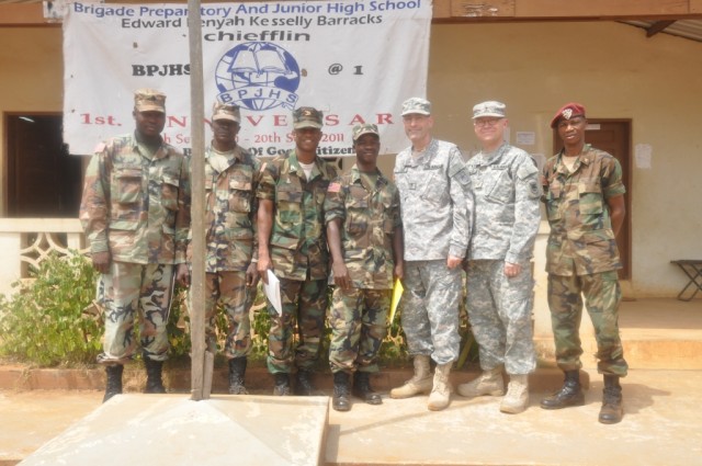 USARAF chaplains partner with Liberian chaplains