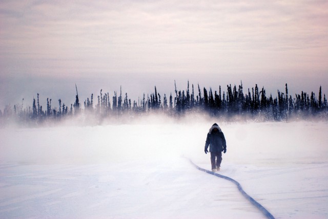 Alaska's ice bridge builders