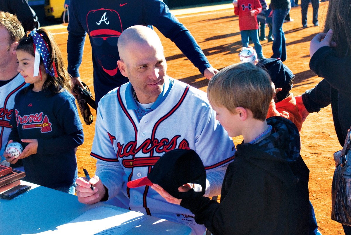 Braves caravan honors warriors at Gowdy Article The United States Army