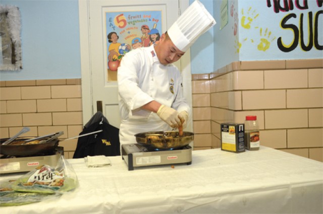 Cooking healthy