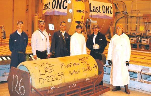 CMA completes mission to destroy chemical weapons