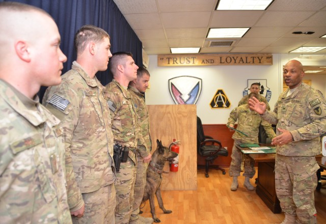 455th ESFS assists 401st AFSB with security