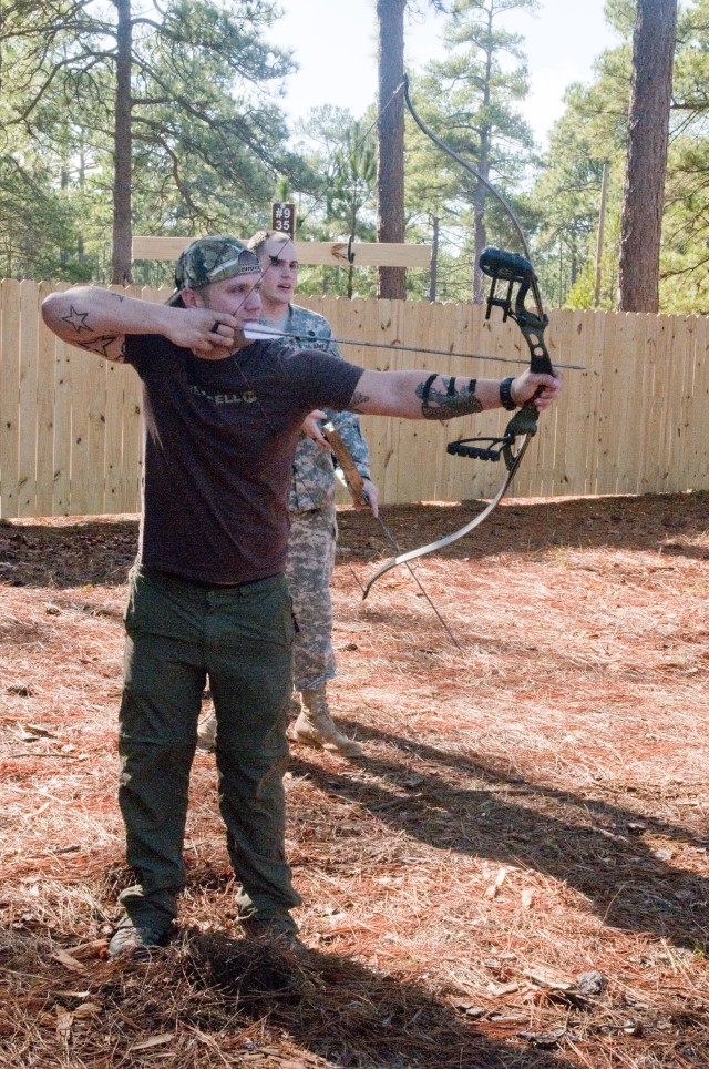 Fort Bragg builds archery range at McKellar's Rod and Gun Club