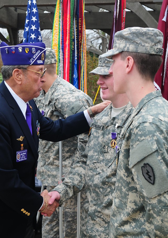 Soldiers honored during Purple Heart ceremony | Article | The United ...