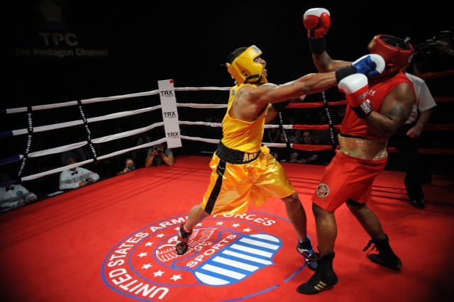 Armed Forces Boxing final bout