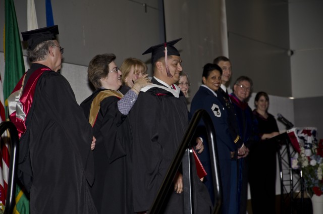 JBLM's first combined college graduation