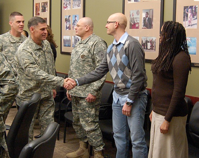 CG Meets Battalion Staff