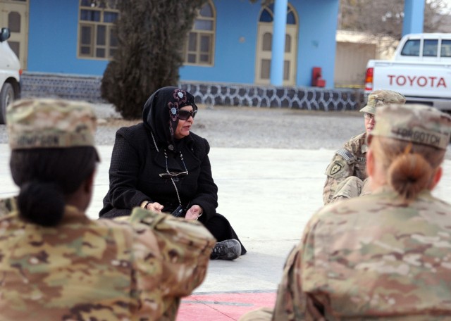 Female Soldiers help bridge Afghanistan culture gap