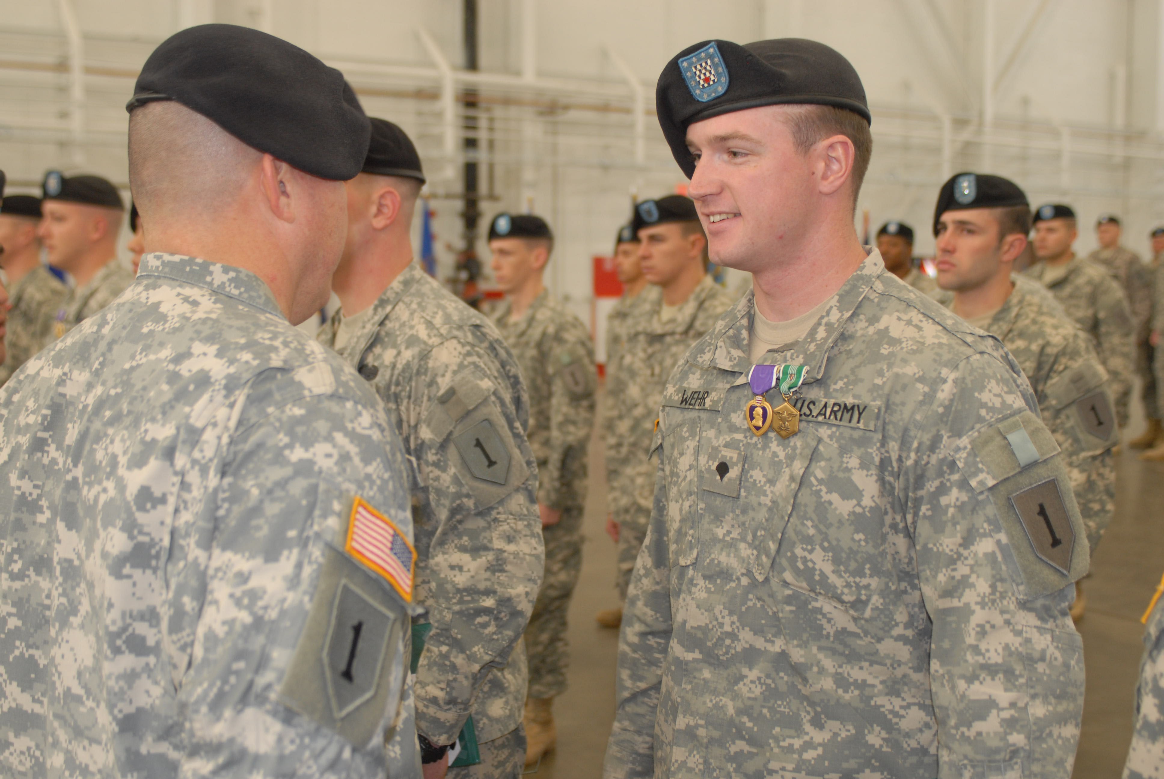 1st infantry division beret