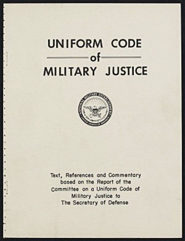 Uniform Code of Military Justice