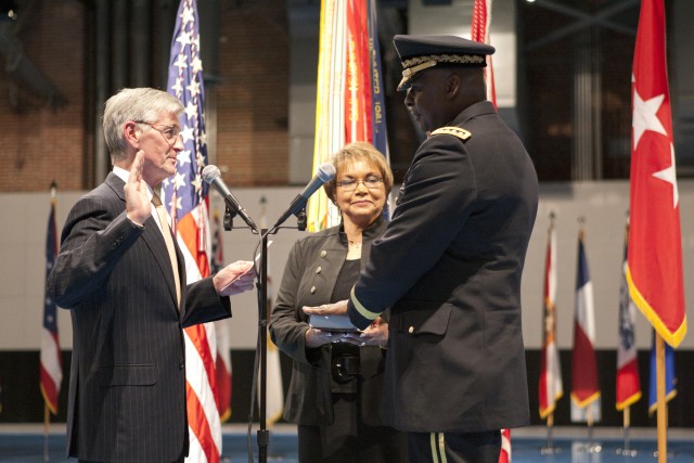 GEN Austin Swearing Ceremony