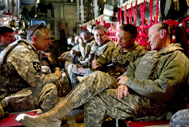 Depmsey briefed by Allyn, Wolff and Townsend