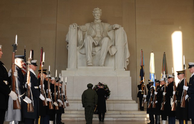 Abraham Lincoln Wreath Ceremony