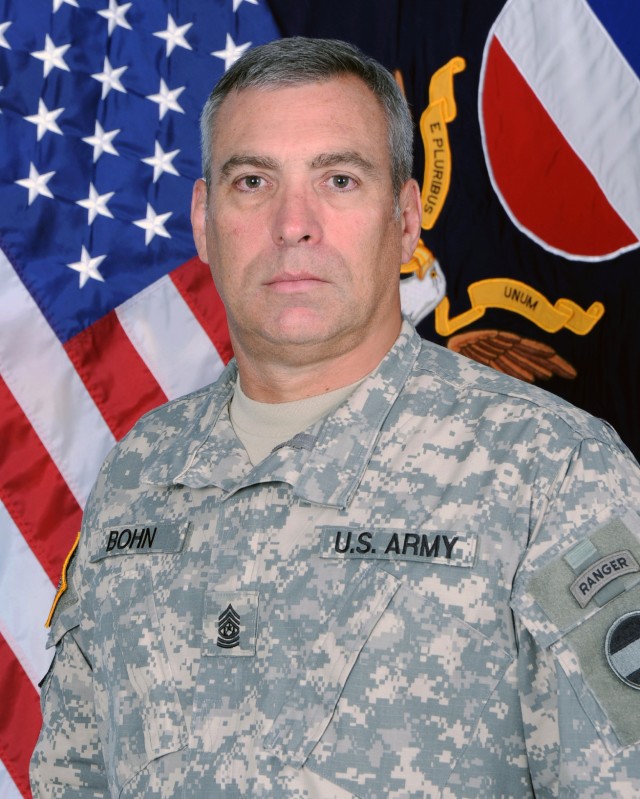 Command Sgt. Maj. Darrin J. Bohn