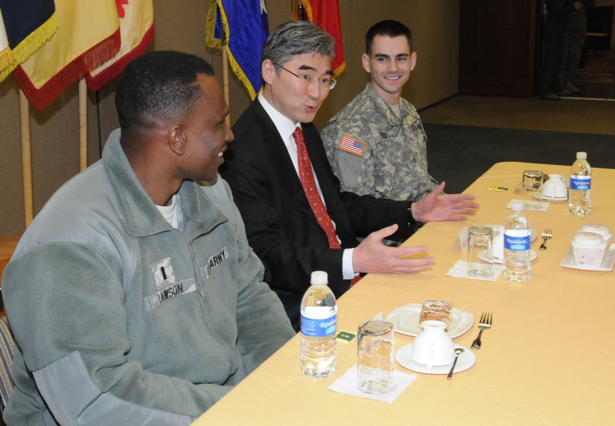 Ambassador visits Camp Humphreys Article The United States Army