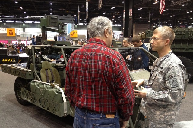 The U.S. Army rolls out it's new lightweight, diesel-electric concept hybrid vehicles, the Clandestine Extended Range Vehicle (CERV)