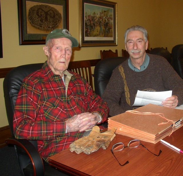 94-Year Old World War II Vet tells story