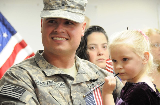 Friends, Family welcome home 1-58th