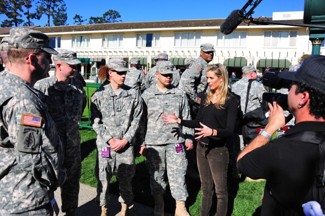 Military Day at AT&T Pebble Beach National Pro-Am