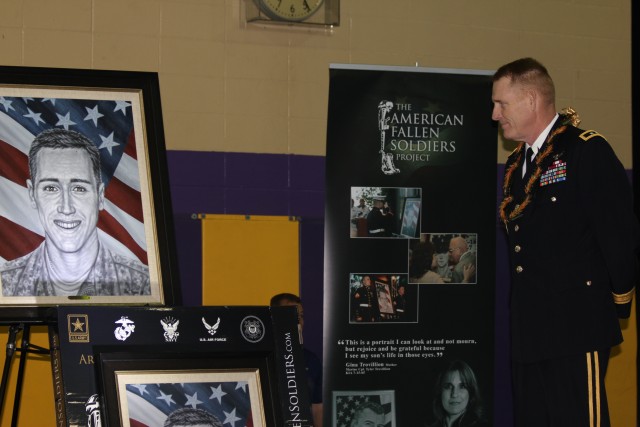 Dedication to 1st Lt Brostrom