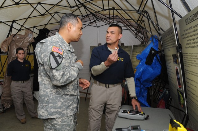 773rd CST displays capabilities to 21st TSC commander 