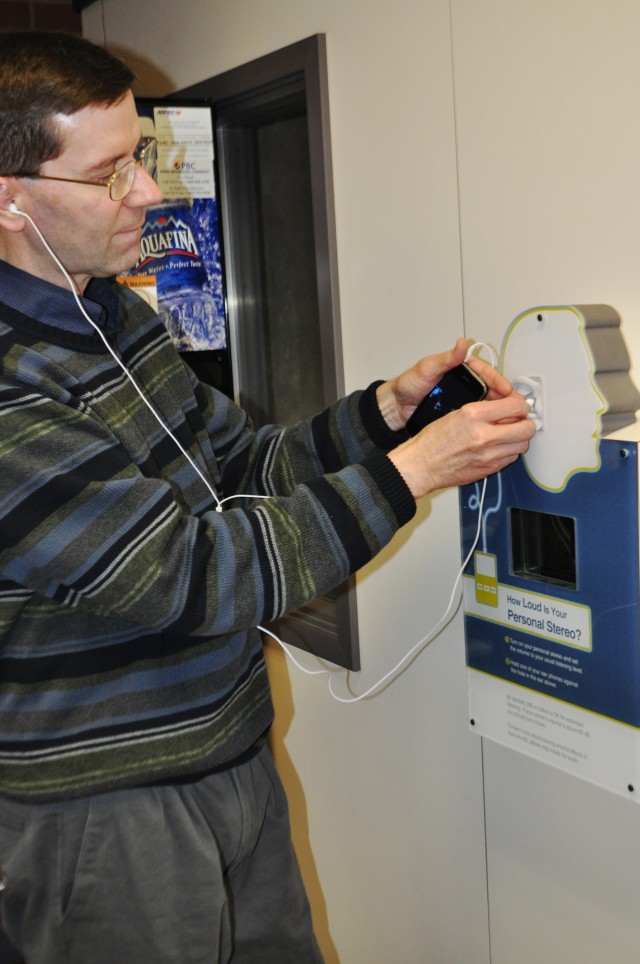 Hearing kiosk provides education, training
