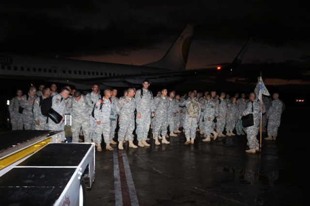 246th QM Co. deploys to Afghanistan