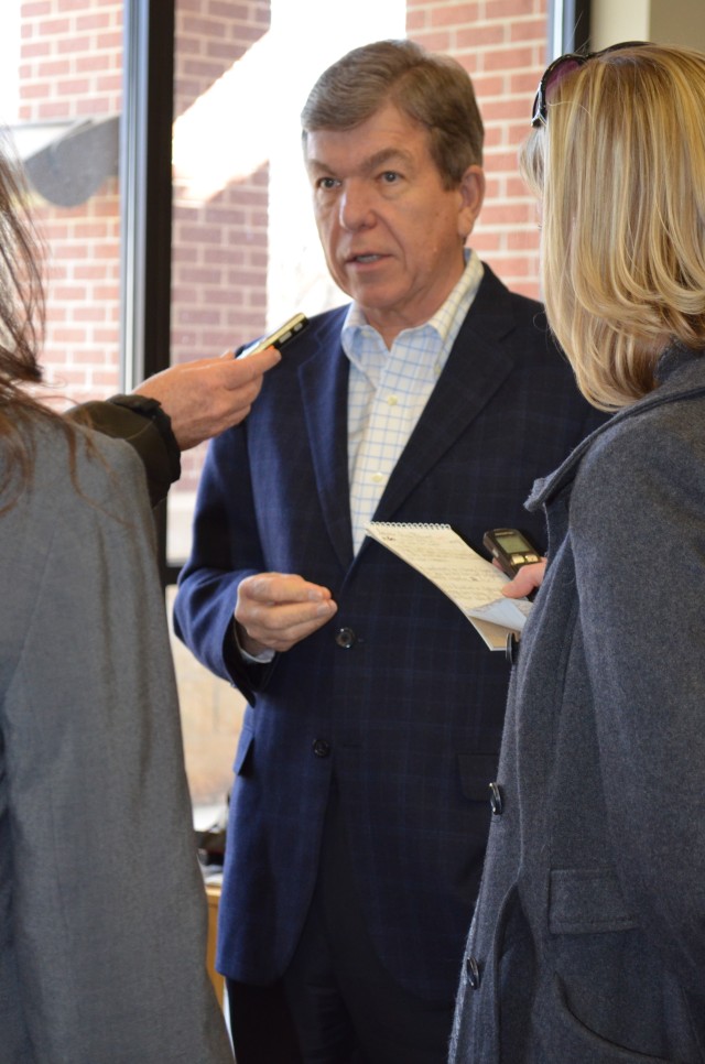 Missouri U.S. Sen. Roy Blunt visits Fort Leonard Wood
