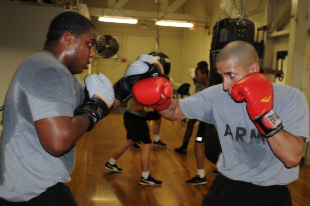 Air Defense Soldiers train for upcoming boxing tournament 2